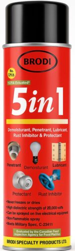 5-in-1 Industrial Lubricant Spray