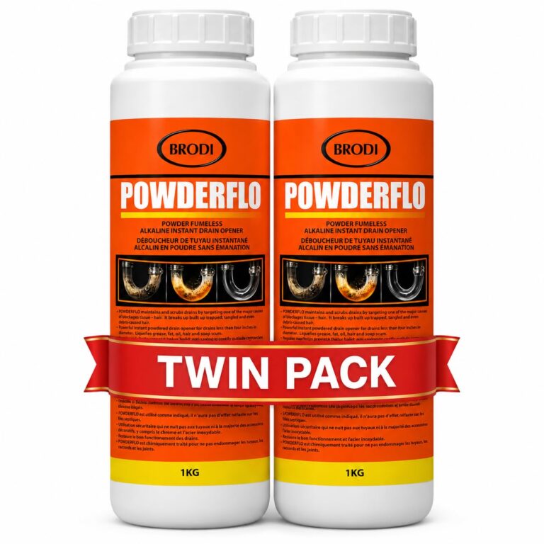 PowderFlo Drain Cleaner Powder